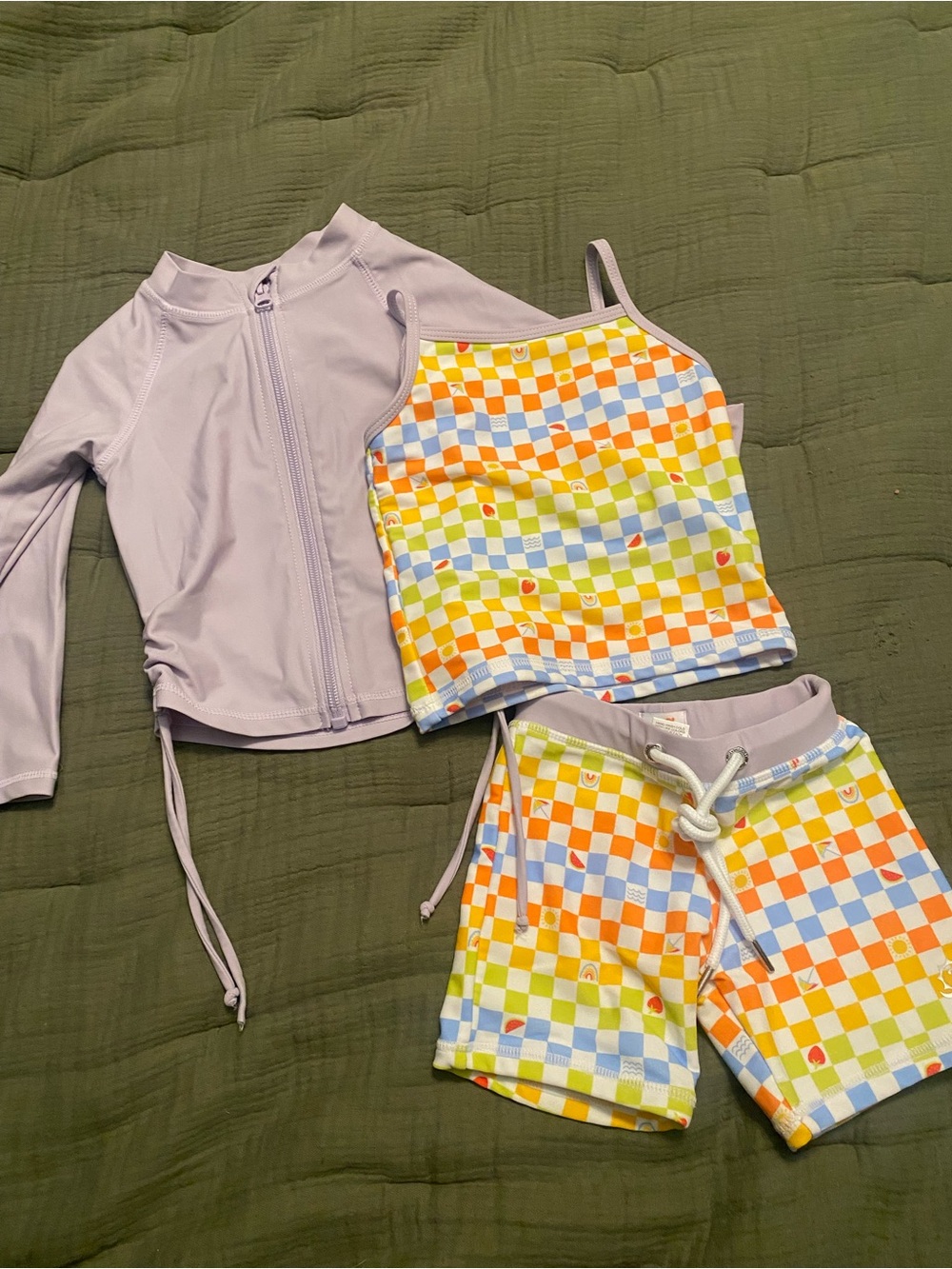 Toddler Girl SPF Swim Wear